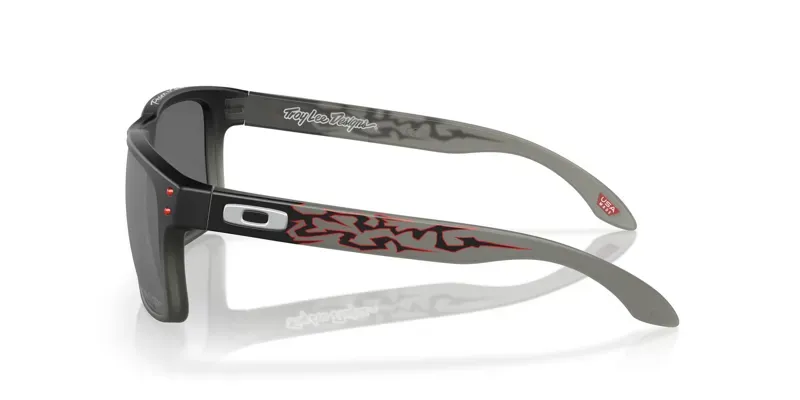 Oakley Holbrook OO-9102-Z0 In Prizm Black Lenses/Troy Lee Designs Black Fade Frame-2
