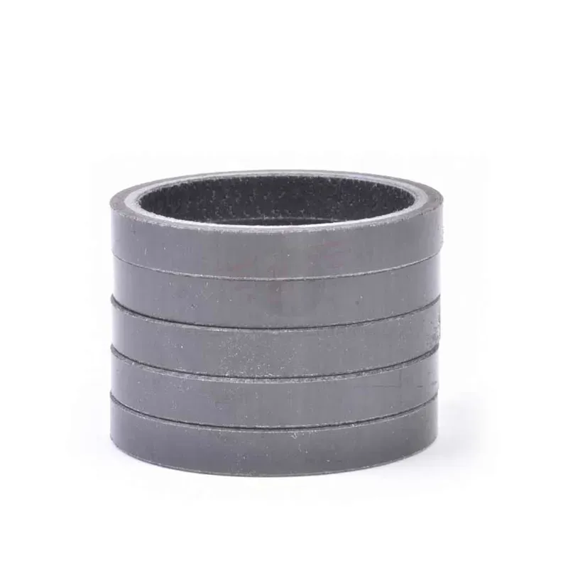 Wheels Manufacturing 5mm 1-1/8 Gloss Carbon Spacer in Black