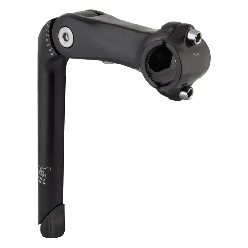 Sunlite 1-inch 110x180/25.4mm Adjustable Alloy MTB Stem in Black
