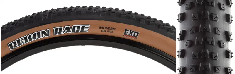 Maxxis Rekon Race 60 DTW 29x2.25-inch Wired Tire in Black