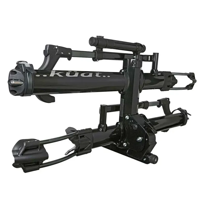 Kuat NV 2.0 2in Hitch Mounted Bike Rack in Metallic Black