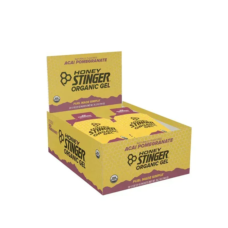 Honey Stinger Organic Gel Acai Pomegranate 24 Servings-1