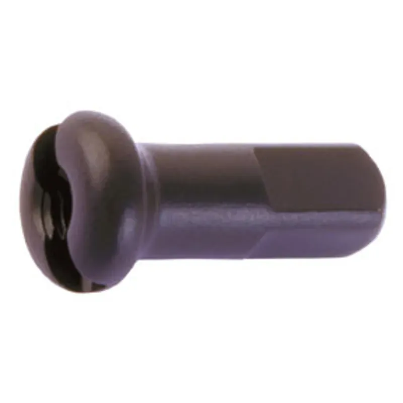 DT Swiss 13g/12mm Brass Nipples in Black