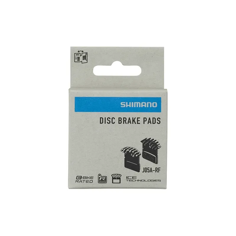 Shimano J05A-RF Resin/Alloy Disk Pad and Spring w/o Fin in Black