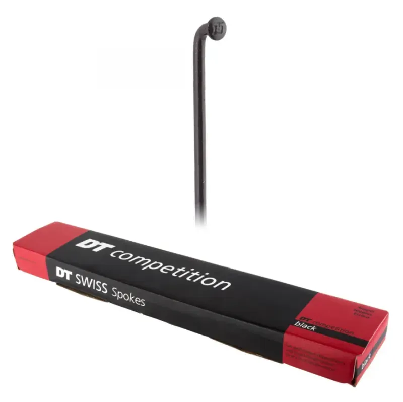 DT Swiss Competition 2.0/1.8/261mm J-bend Spoke 100-box in Black