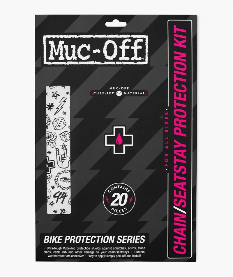 Muc-Off Chainstay/Seatstay Protection Kit 20-Piece in Punk-2