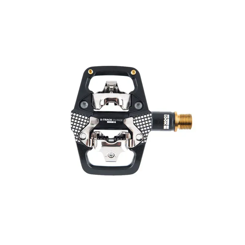 Look X-Track En-Rage Plus Ti MTB Pedals w/Cleats in Black