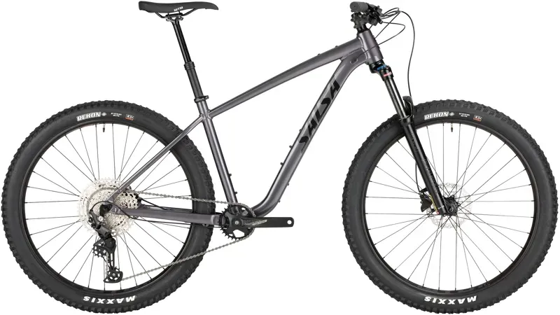 Salsa Rangefinder Deore 11 27.5+ Aluminum Mountain Bike in Dark Gray