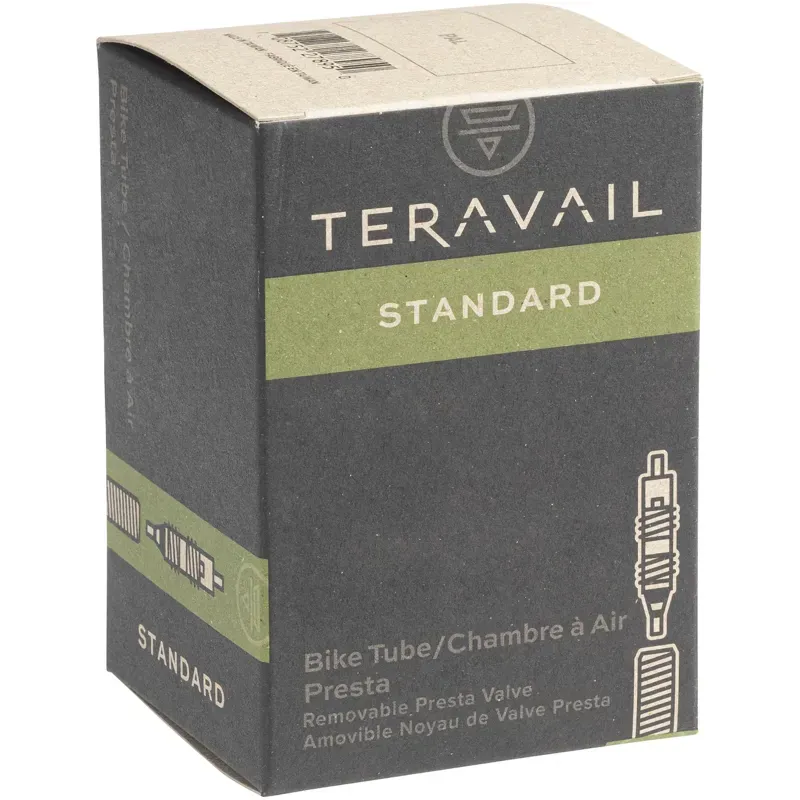 Teravail Presta Tube 700 x 28 - 35mm 40mm in Black