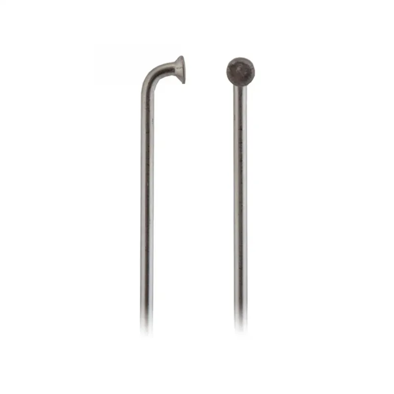 CN Stainless Steel 12g 202mm Single Spoke w/o Nipple in Silver