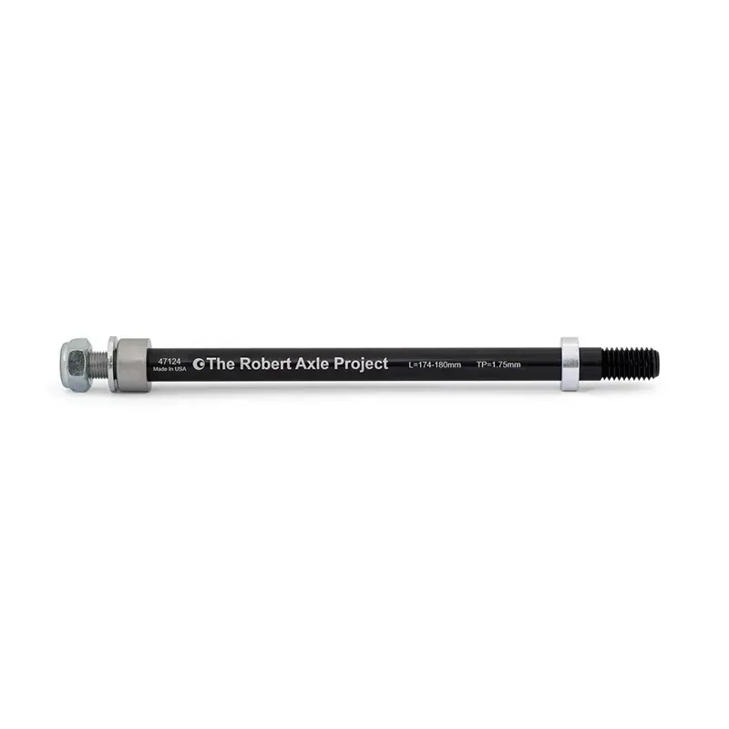 Kid Trailer Thru-Axle 1.5x182mm - Black-2