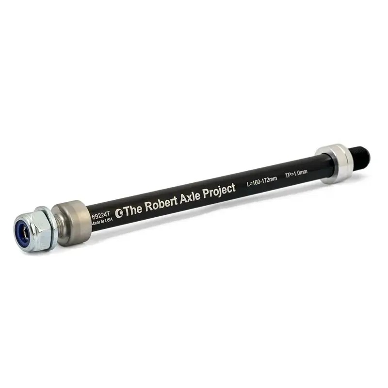 Kid Trailer Thru-Axle 1.5x182mm - Black-1