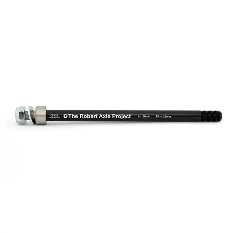 Kid Trailer Thru-Axle 1.5x182mm - Black-5