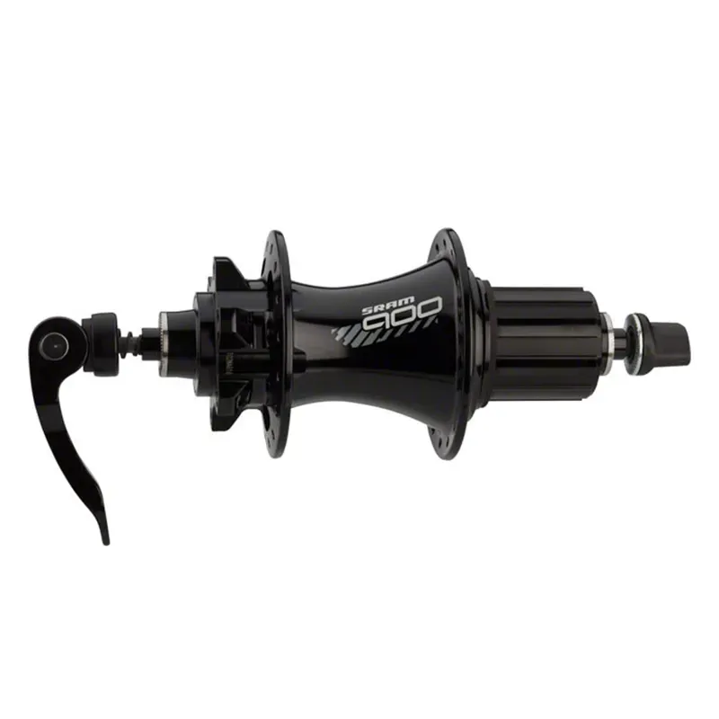 SRAM 900 9/10/11-speed 32-h 6-bolt Driver Body Boost Rear MTB Hub w/ QR 12x142mm TA Caps in Black